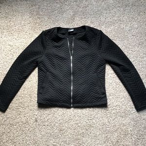 Black lightweight jacket